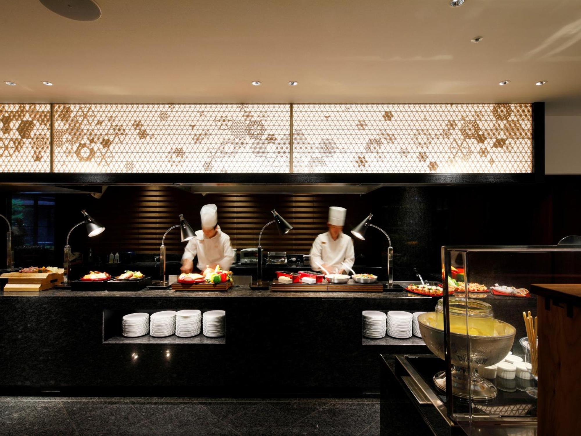The Hotel Sanraku Kanazawa 21Th December 2022 Open Luaran gambar Live kitchen at the hotel