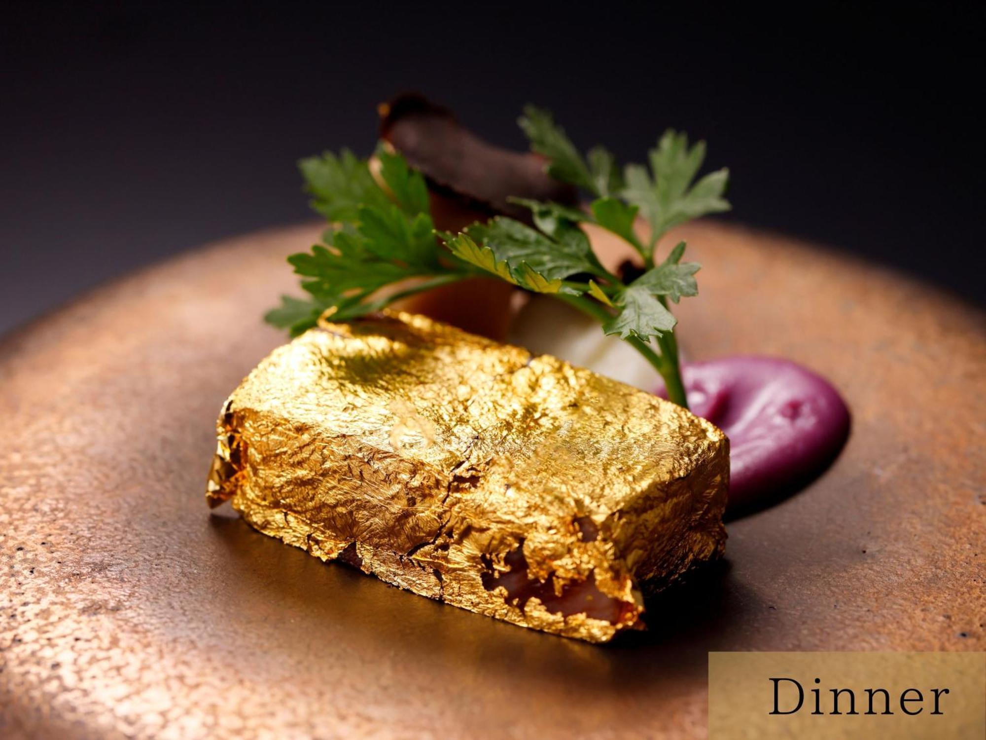 The Hotel Sanraku Kanazawa 21Th December 2022 Open Luaran gambar Gold-plated foie gras